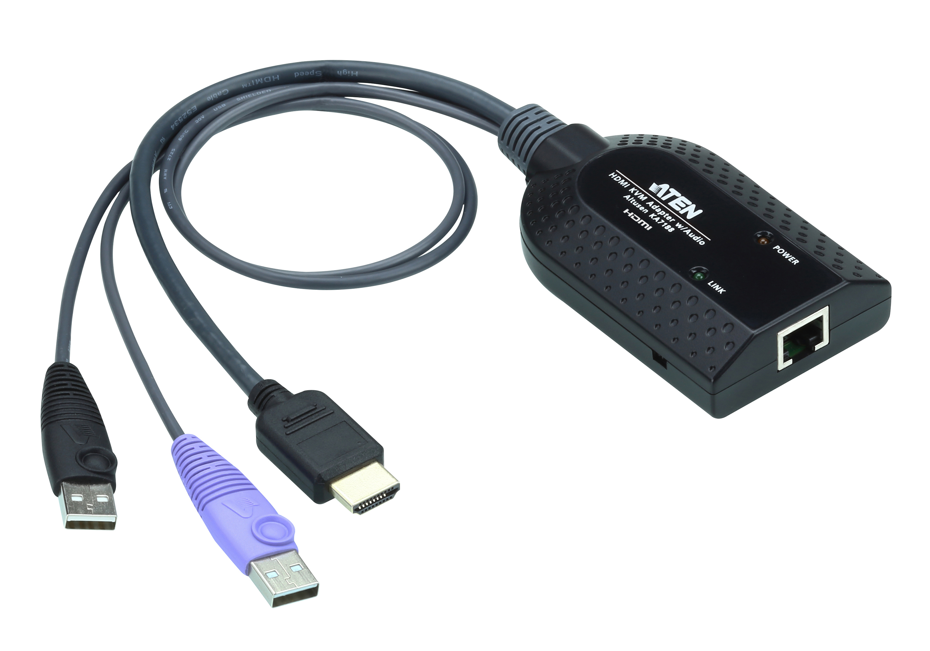 ATEN KA7188 kvm адаптер USB HDMI - фото