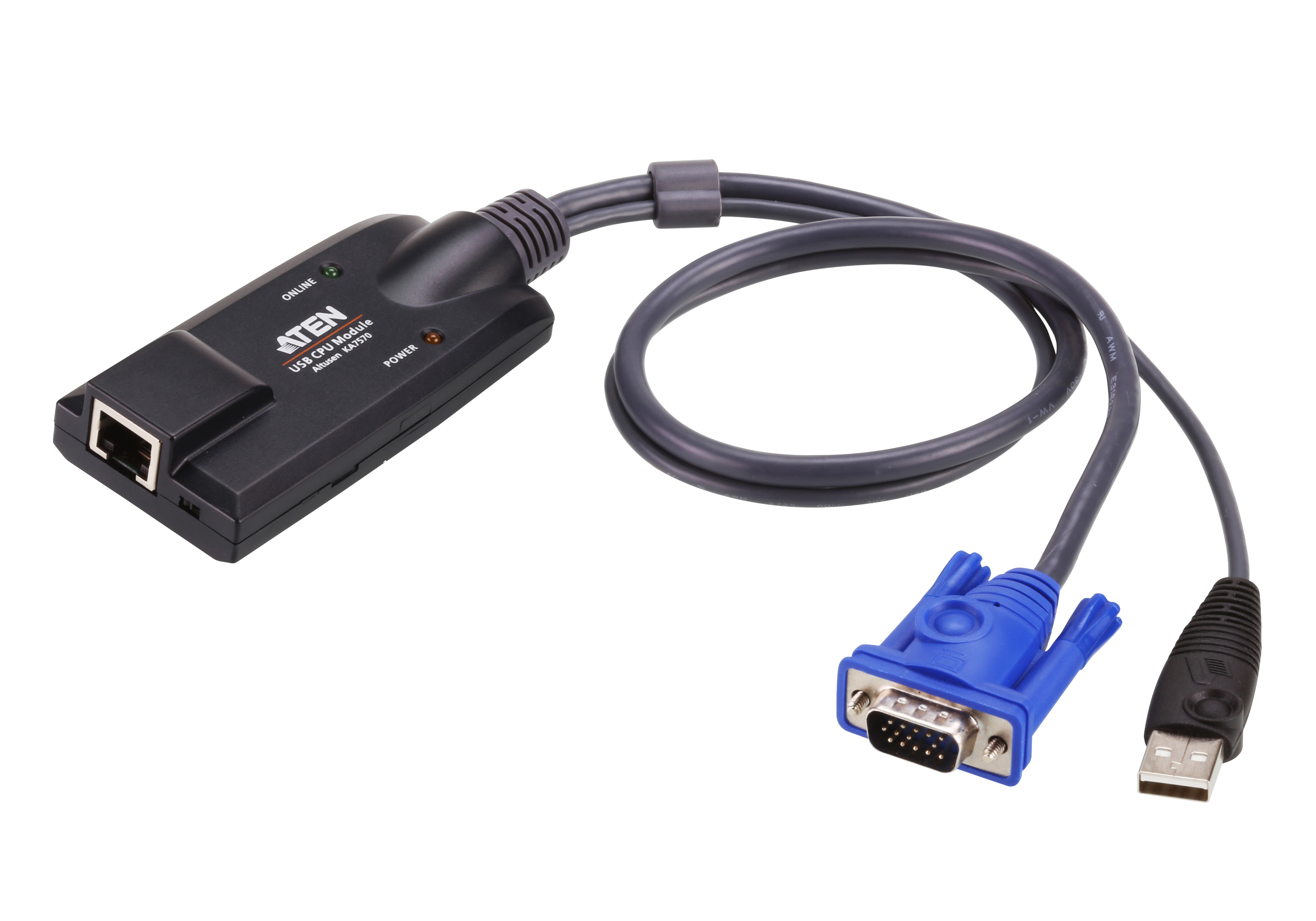 ATEN KA7570 kvm адаптер USB VGA - фото