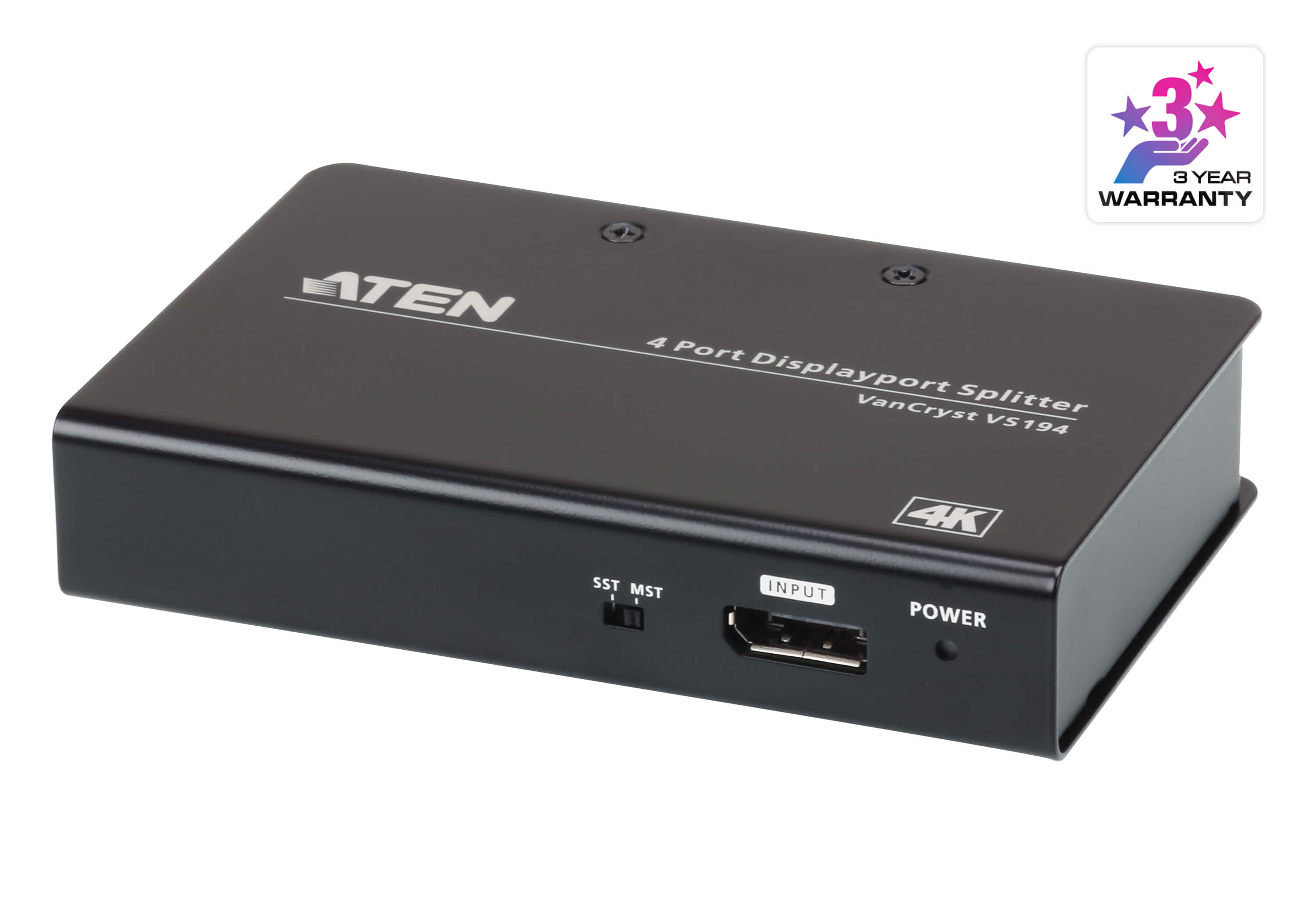 ATEN VS194 Разветвитель DisplayPort 4 порта True 4K - фото