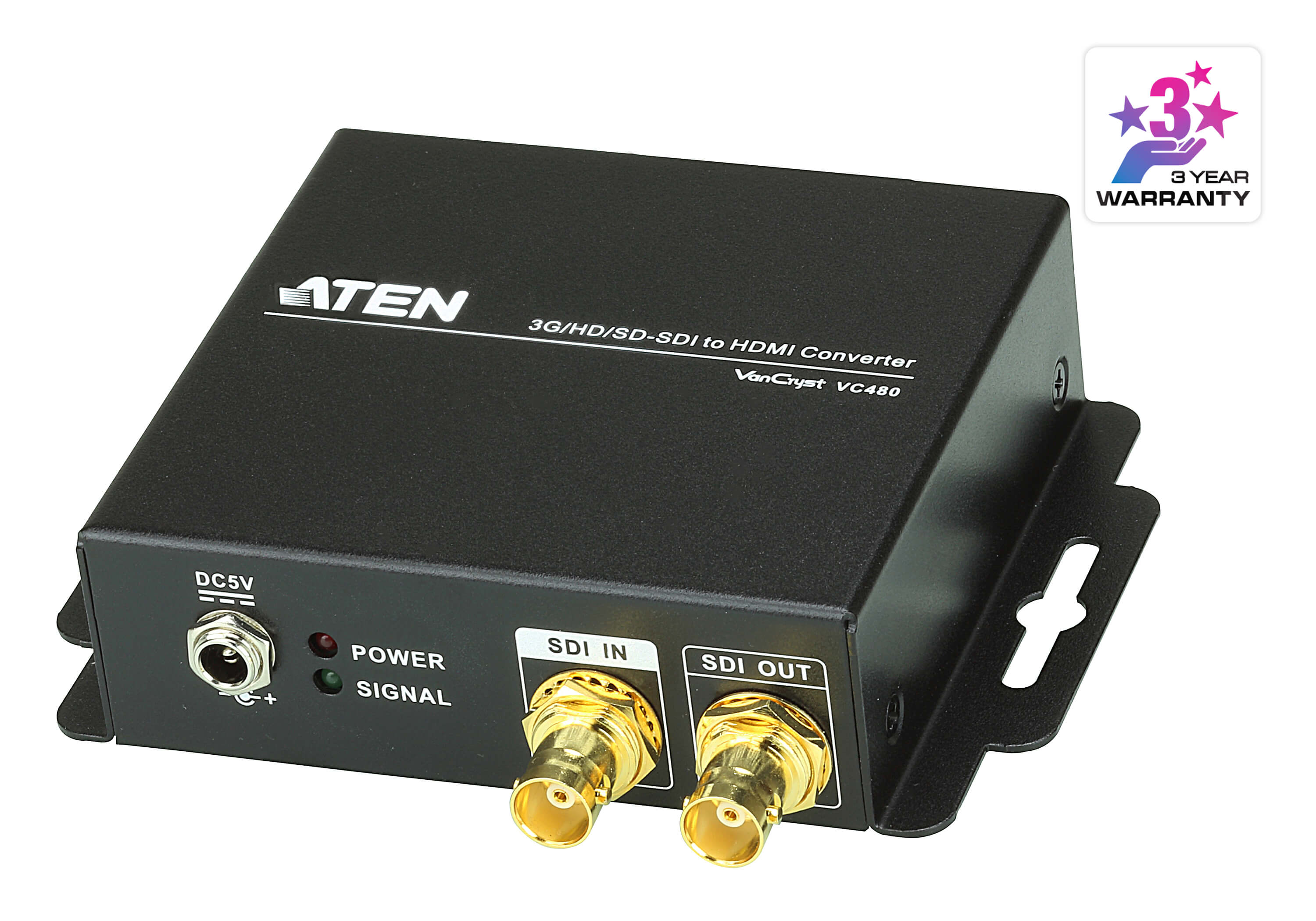 ATEN VC480 Конвертер 3G SDI-HDMI аудио - фото