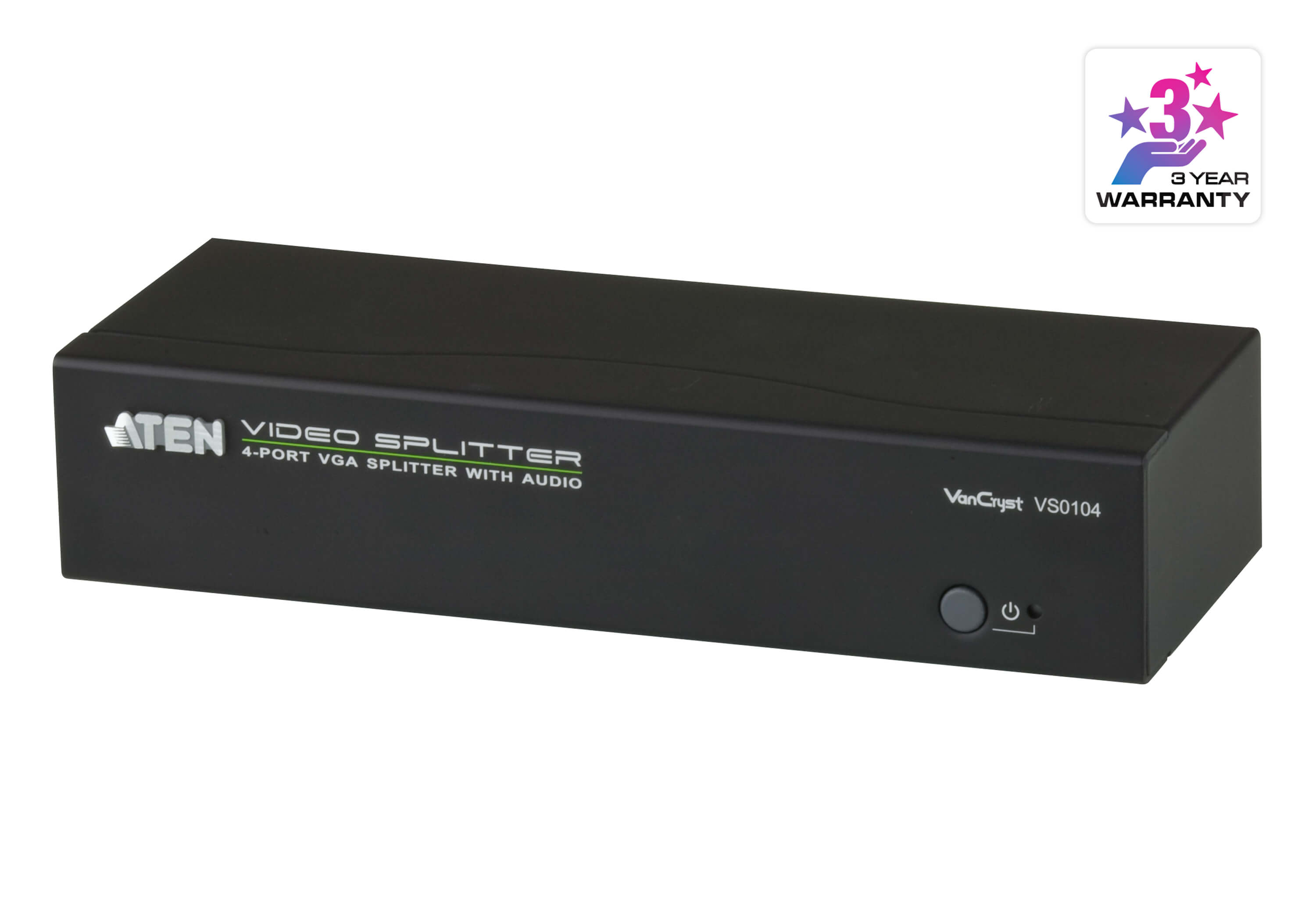 ATEN VS0104 Разветвитель VGA + аудио 4 порта (450МГц) - фото
