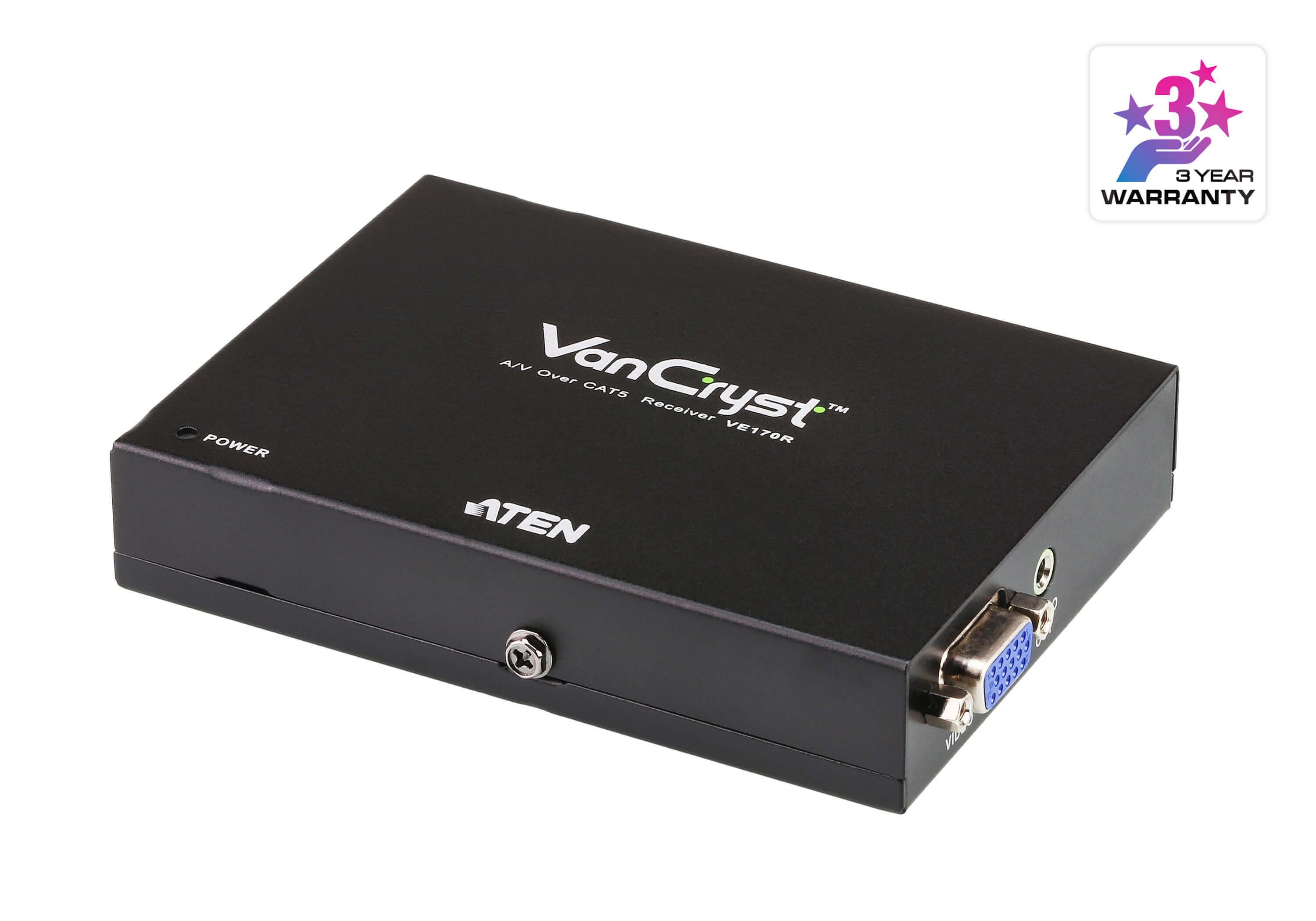 ATEN VE170R Приемник VGA аудио по cat5 300м - фото