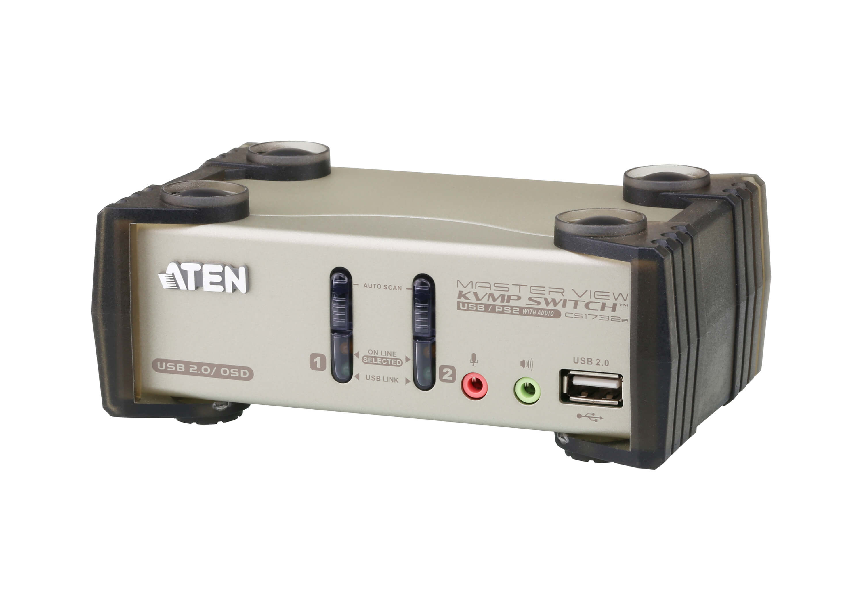 ATEN CS1732B KVMP коммутатор USB VGA 2 порта - фото