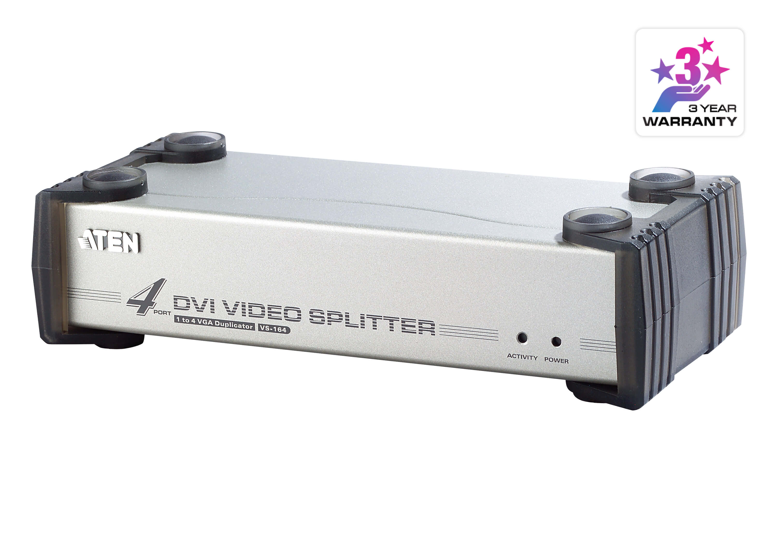 ATEN VS164 Разветвитель DVI + аудио 4 порта - фото